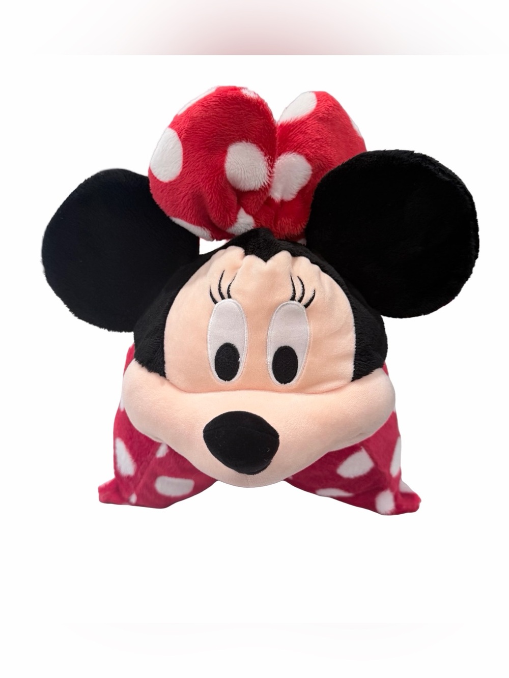 Disney Parks Minnie Mouse Pillow
Pet Plush Red Polka Dot Bow
Authentic